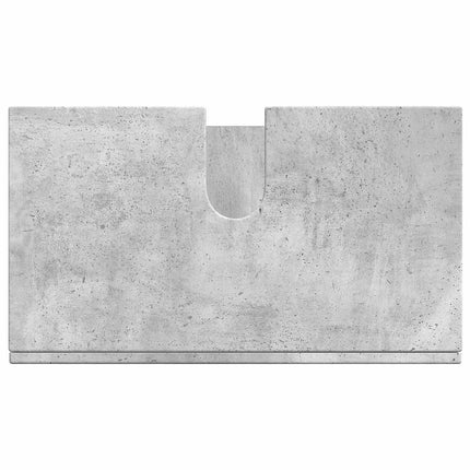 Badrumsskåpsset TULUM Betonggrå 60 x 34 x 63 cm Konstruerat trä