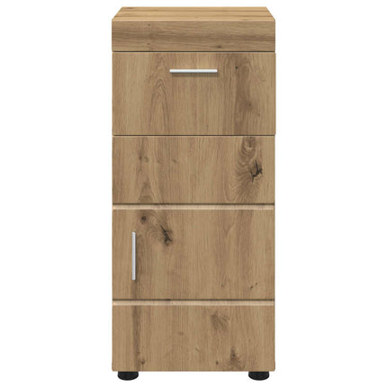 Badrumsskåpsset med låda TULUM Artisan Ek 37 x 31,5 x 82 cm