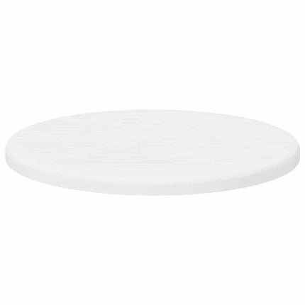 Bordsskiva Vit Ø 30 x 1,5 cm Konstruerat trä