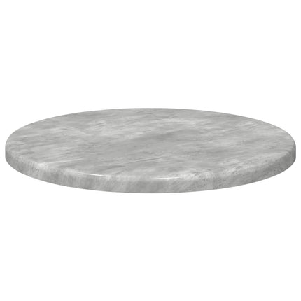 Bordsskiva Ø 30 x 1,5 cm Rund Konstruerat trä Betonggrå