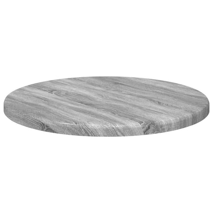 Bordsskiva Grå Sonoma Ø 30 x 1,5 cm Konstruerat trä