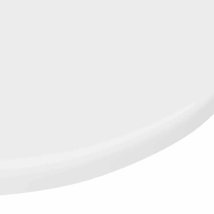 Bordsskiva Ø 40 x 1,5 cm Rund Konstruerat trä Vit