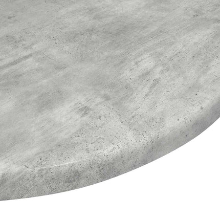 Bordsskiva Betonggrå Ø 40 x 1,5 cm Konstruerat trä