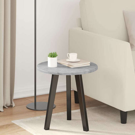 Bordsskiva Betonggrå Ø 40 x 1,5 cm Konstruerat trä