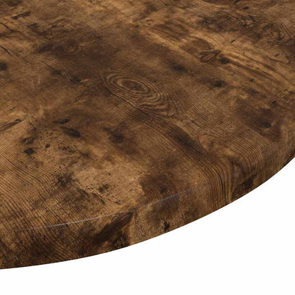 Bordsskiva Rökfärgad ek Ø 40 x 1,5 cm Konstruerat trä