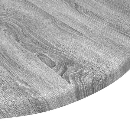 Bordsskiva Grå sonoma Ø 40 x 1,5 cm Konstruerat trä