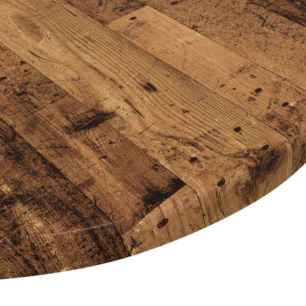 Bordsskiva Gammalt trä Ø 40 x 1,5 cm Konstruerat trä