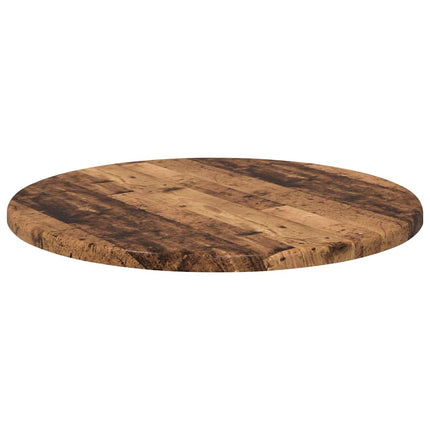 Bordsskiva Gammalt trä Ø 40 x 1,5 cm Konstruerat trä