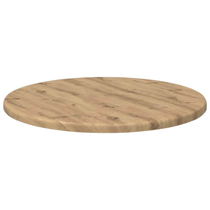 Bordsskiva artisan ek Ø 40 x 1,5 cm Konstruerat trä