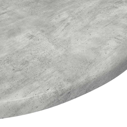 Bordsskiva Betonggrå Ø 50 x 1,5 cm Konstruerat trä