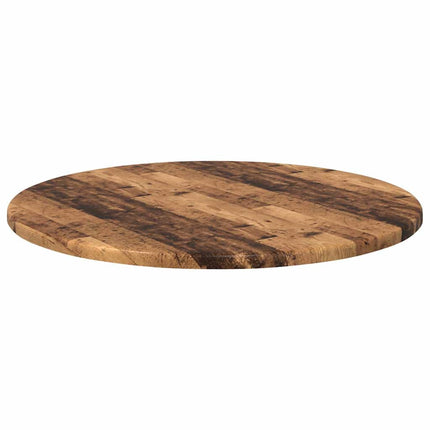 Bordsskiva Gammalt trä Ø 50 x 1,5 cm Konstruerat trä