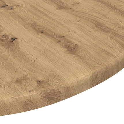 Bordsskiva artisan ek Ø 50 x 1,5 cm Konstruerat trä