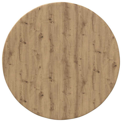 Bordsskiva artisan ek Ø 50 x 1,5 cm Konstruerat trä