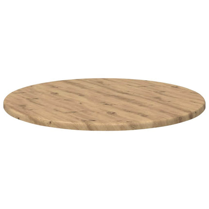 Bordsskiva artisan ek Ø 50 x 1,5 cm Konstruerat trä