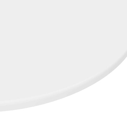 Bordsskiva Vit Ø 60 x 1,5 cm Konstruerat trä