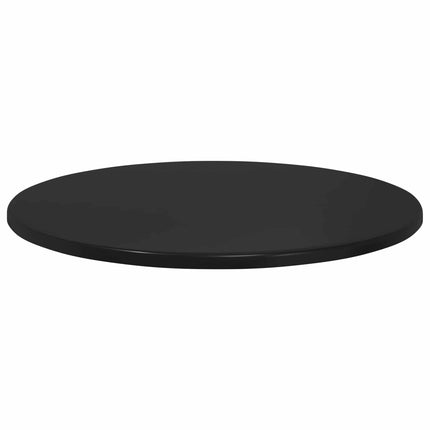 Bordsskiva Svart Ø 60 x 1,5 cm Konstruerat trä