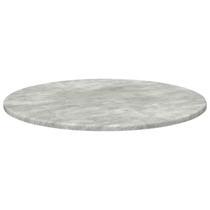 Bordsskiva Betonggrå Ø 60 x 1,5 cm Konstruerat trä