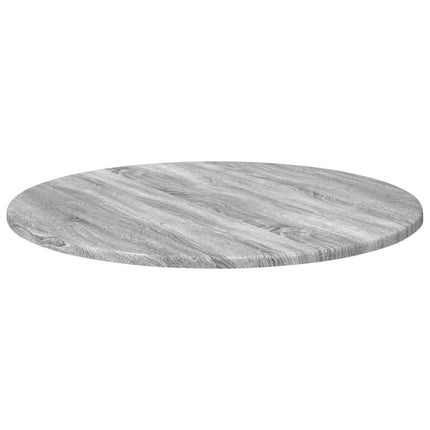 Bordsskiva Grå sonoma Ø 60 x 1,5 cm Konstruerat trä