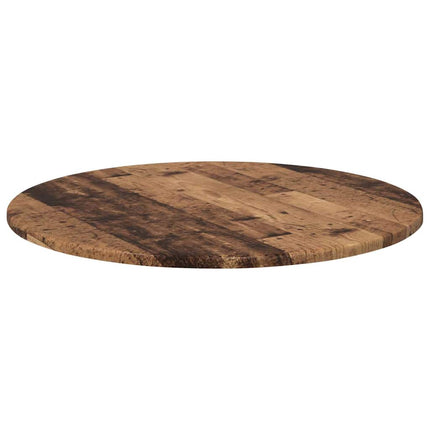 Bordsskiva Gammalt trä Ø 60 x 1,5 cm Konstruerat trä