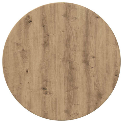 Bordsskiva artisan ek Ø 60 x 1,5 cm Konstruerat trä