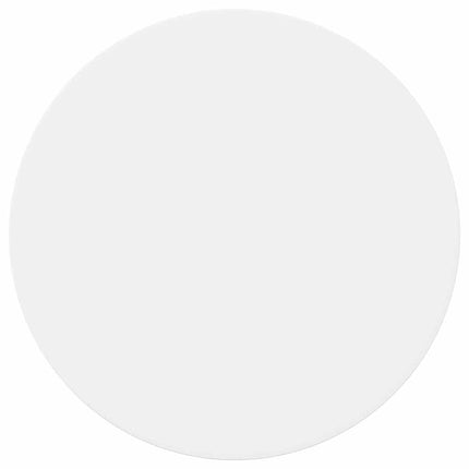 Bordsskiva Vit Ø 70 x 1,5 cm Konstruerat trä