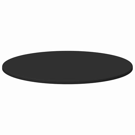 Bordsskiva Svart Ø 70 x 1,5 cm Konstruerat trä