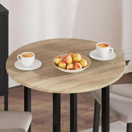 Bordsskiva Sonoma ek Ø 70 x 1,5 cm Konstruerat trä