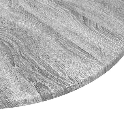 Bordsskiva Grå sonoma Ø 70 x 1,5 cm Konstruerat trä