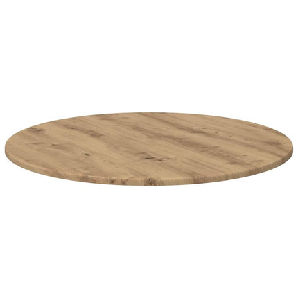 Bordsskiva artisan ek Ø 70 x 1,5 cm Konstruerat trä