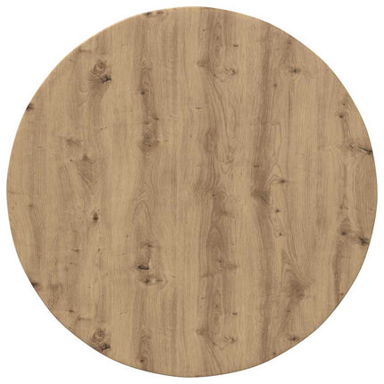Bordsskiva artisan ek Ø 80 x 1,5 cm Konstruerat trä
