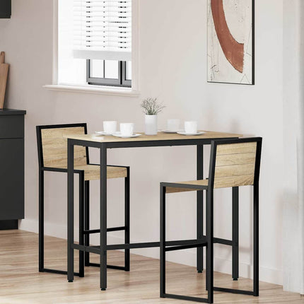 bord Sonoma-ek 100 x 50 x 90,5 cm Konstruerat trä och stål