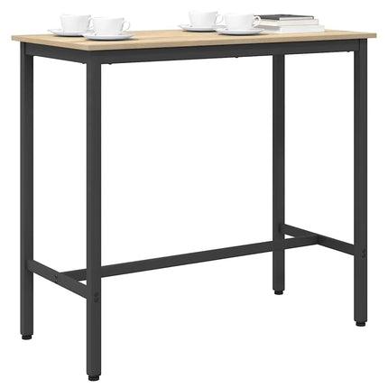 bord Sonoma-ek 100 x 50 x 90,5 cm Konstruerat trä och stål