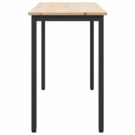 bord Naturfärg 100 x 50 x 77 cm Konstruerat trä och stål
