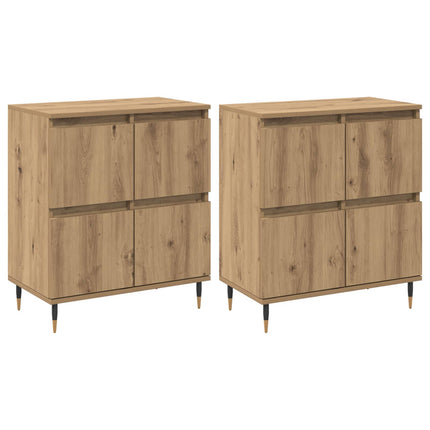 Förvaringsskåp 2 pcs Artisan Ek 60 x 35 x 70 cm