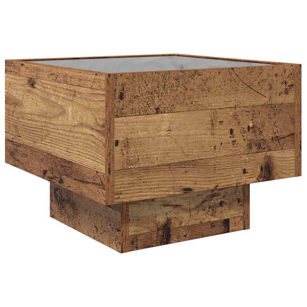 Kaffeebord Gammalt trä 40 x 40 x 30 cm Konstruerat trä