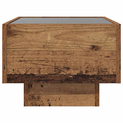 Kaffeebord Gammalt trä 40 x 40 x 30 cm Konstruerat trä