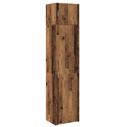 Sideboard 2 pcs Gammalt trä 50 x 41 x 225 cm