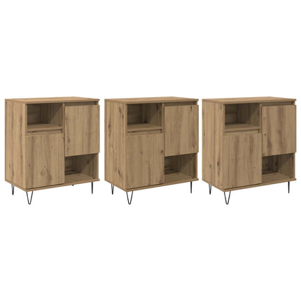 Sideboard 3 pcs Artisan Ek 60 x 35 x 70 cm