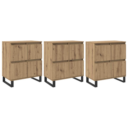 Sideboard 3 pcs Artisan Ek 60 x 35 x 70 cm