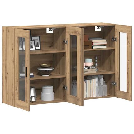 Väggmonterade Skåp 2 pcs artisan ek 69,5 x 34 x 90 cm