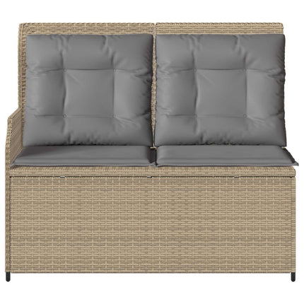 Trädgårdsbänk Beige konstrotting