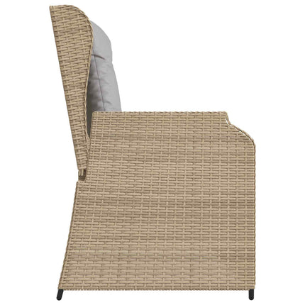 Trädgårdsbänk Beige konstrotting