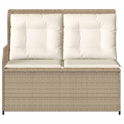 Trädgårdsbänk Beige konstrotting