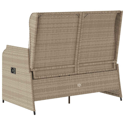 Trädgårdsbänk Beige konstrotting
