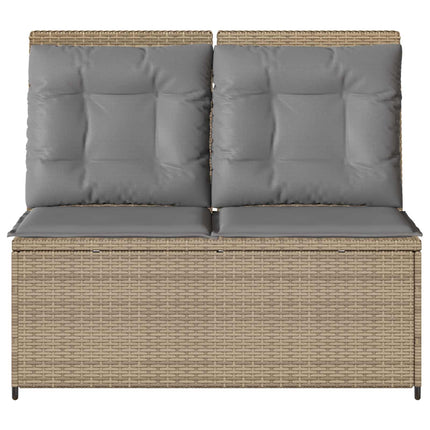 Trädgårdsbänk Beige konstrotting