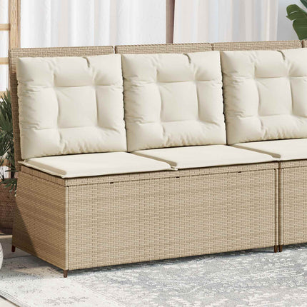 Trädgårdsbänk Beige konstrotting