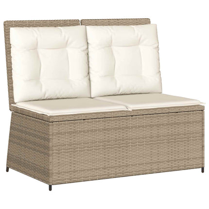 Trädgårdsbänk Beige konstrotting