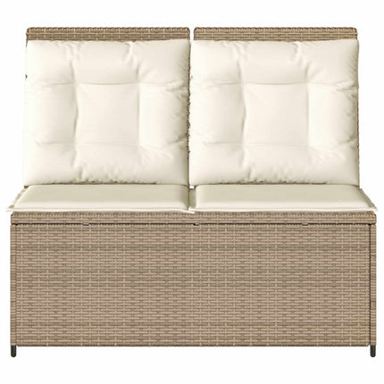 Trädgårdsbänk Beige konstrotting