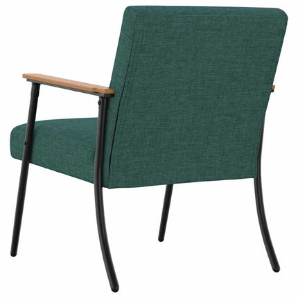 fåtölj Mörkgrön tyg