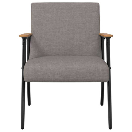fåtölj Taupe tyg